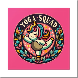 Yoga Squad Posters and Art